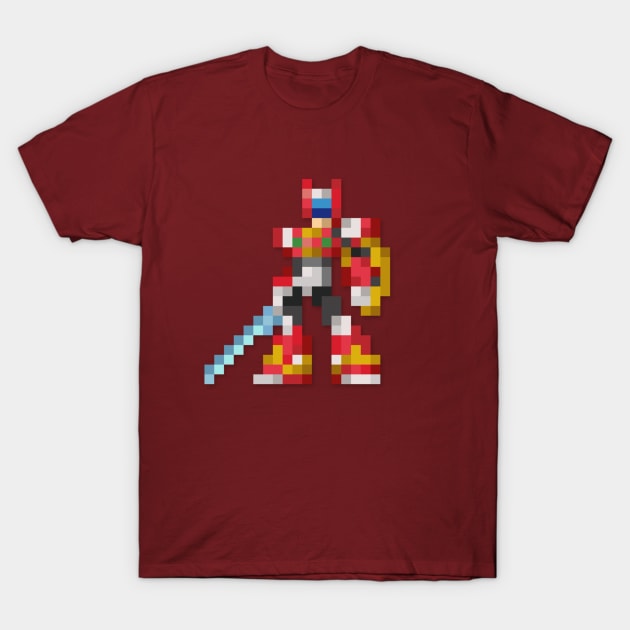 Zero low-res pixelart T-Shirt by JinnPixel